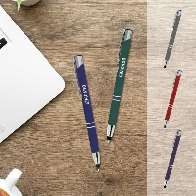 Stylo stylet métal doux