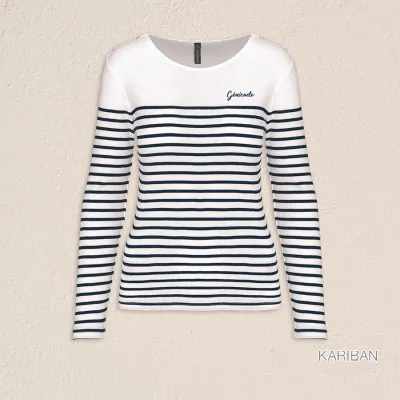Marinière pour femme à manches longues
