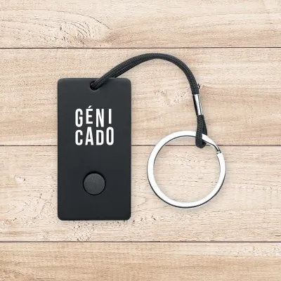 Key finder personnalisé avec boitier bambou