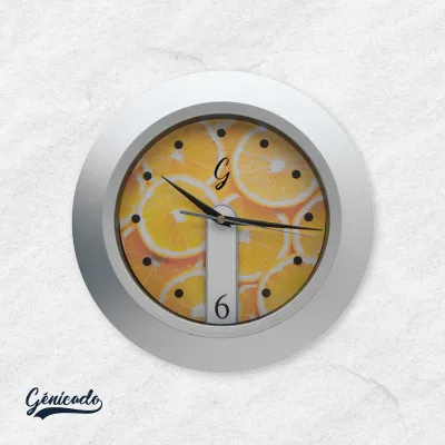 Horloge murale avec cadran amovible