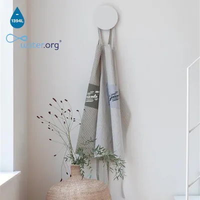 Tablier en coton recyclé