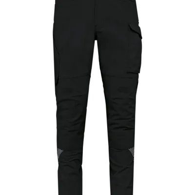 Pantalon stretch recyclé multipoches unisexe