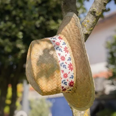 Chapeau de paille sur mesure