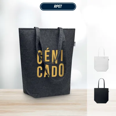 Sac shopping en feutre rPET
