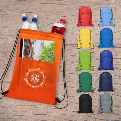 Sac isotherme en polyester avec cordon