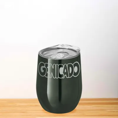 Mug thermos isotherme rond en acier inoxydable 400 ml