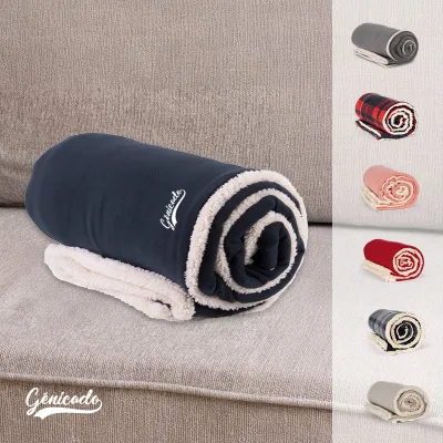Couverture polaire sherpa 160 x 130