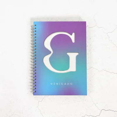Carnet A5 à spirales sur mesure made in Europe