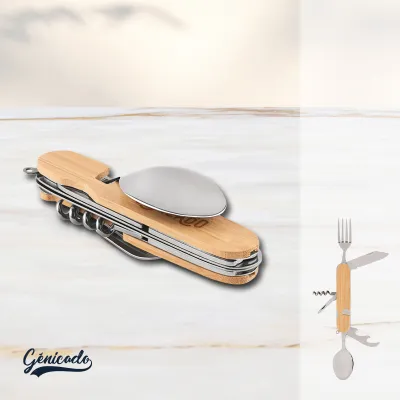 Couverts multifonctions pour camping