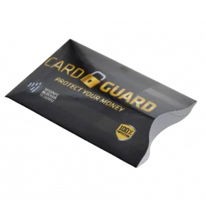Etui  carte publicitaire anti RFID