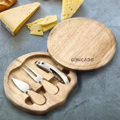 Plateau à fromages avec tire-bouchon