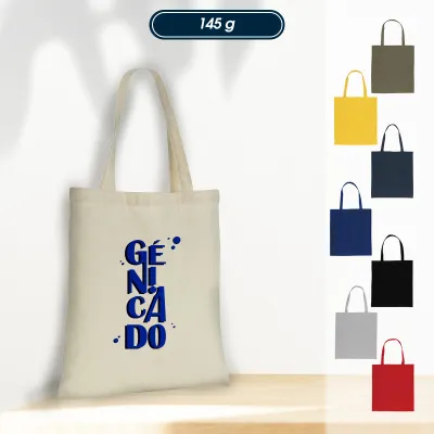 Sac personnalisé shopping en coton recyclé