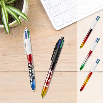 Stylo 4 couleurs BIC® drapeau