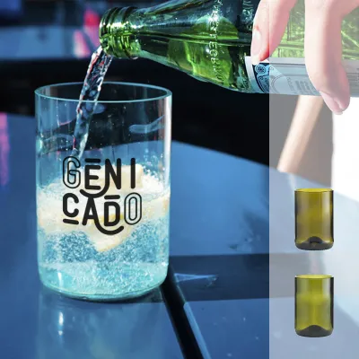 Verre à partir de bouteille recyclée 330ml