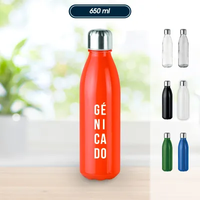 Bouteille d'eau en verre 650ml