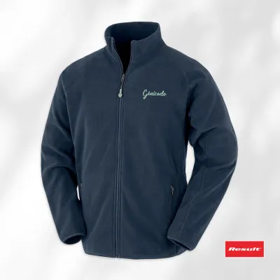 Blouson polaire homme thermique recyclée personnalisable