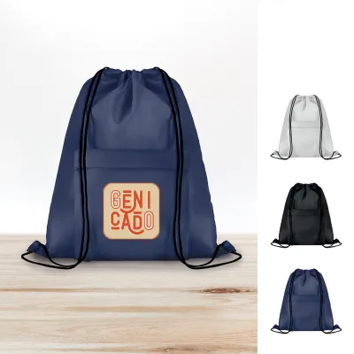 Grand sac à cordon 210D