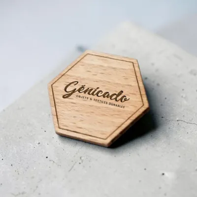 Badge sur mesure made in France