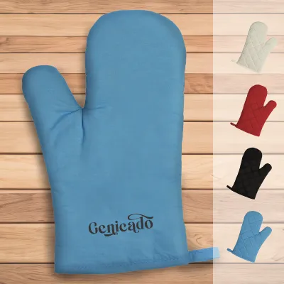 Gant de cuisine rembourré et doublé en coton