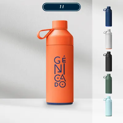 Gourde isotherme 1000 ml plastique recyclé