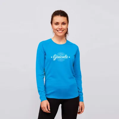 T-shirt femme sport manches longues