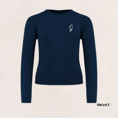 T-shirt double peau sport manches longues enfant personnalisable