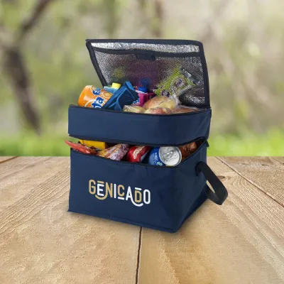 Sac isotherme glacière avec 2 poches