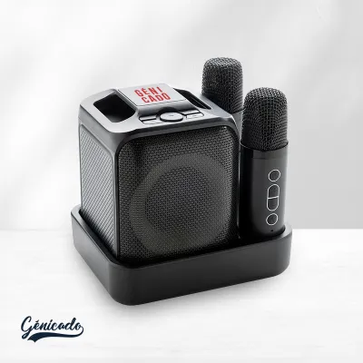 Set karaoké avec double micro