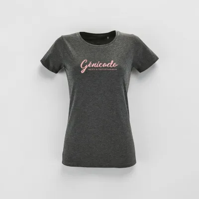 T-shirt femme col rond ajusté
