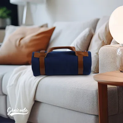 Plaid recyclé fabriqué en France