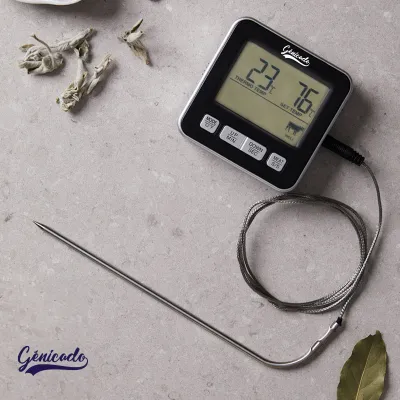 Thermomètre de cuisson avec minuteur