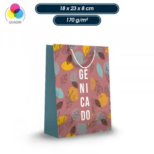 Sac kraft grand format vertical