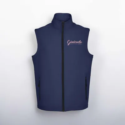 Veste softshell sans manche 4 coloris
