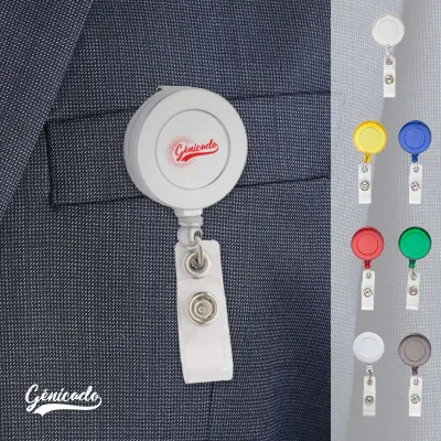 Porte badge cordelette téléscopique