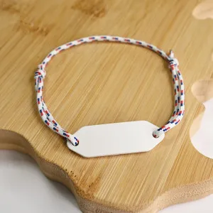 Bracelet avec médaille made in France