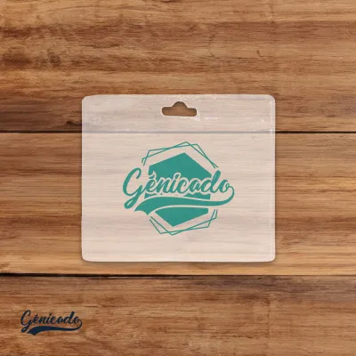 Porte badge publicitaire transparent