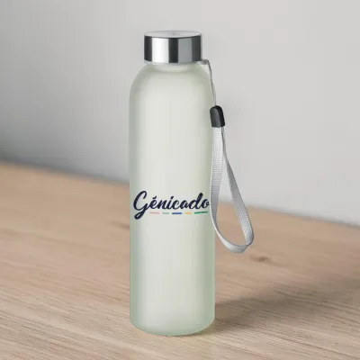 Bouteille en verre 500ml avec sangle
