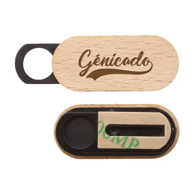 Cache caméra en bois