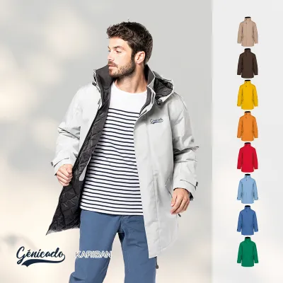 Parka personnalisé doublure matelassée