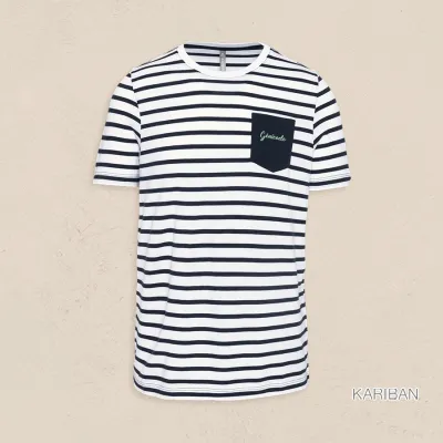 Marinière pour homme avec poche