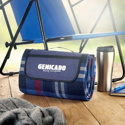 Couverture écossaise en acrylique