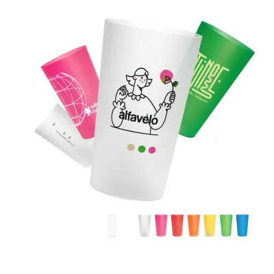 Gobelet plastique 1 à 4 couleurs 60cl made in France