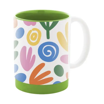 Mug céramique avec intérieur coloré