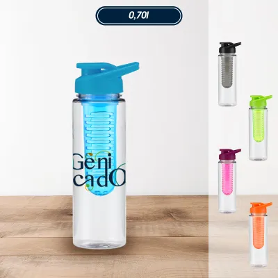 Bouteille infuseur personnalisable 700 ml fruits frais