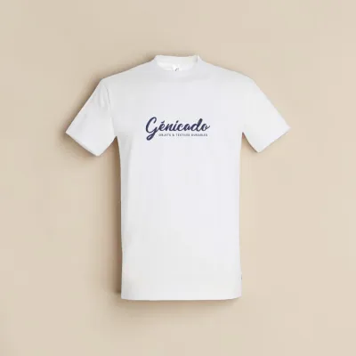 T shirt homme 100% coton col rond