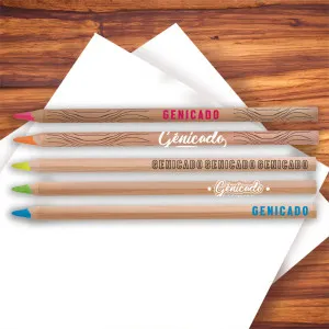 Crayon surligneur en bois