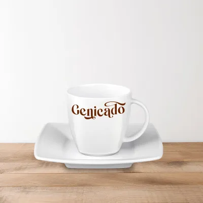 Set expresso tasse et sous-tasse 8ml