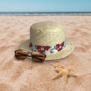 Chapeau de paille canotier