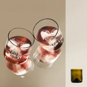 Set de 2 verres en verre recyclé Rebottled®