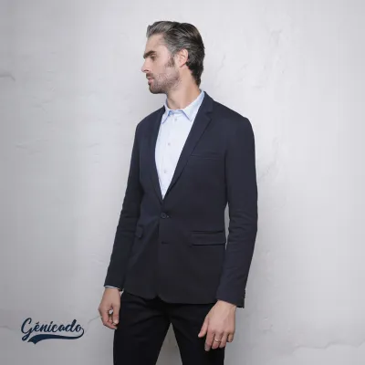 Blazer pour costume en maille piquée homme